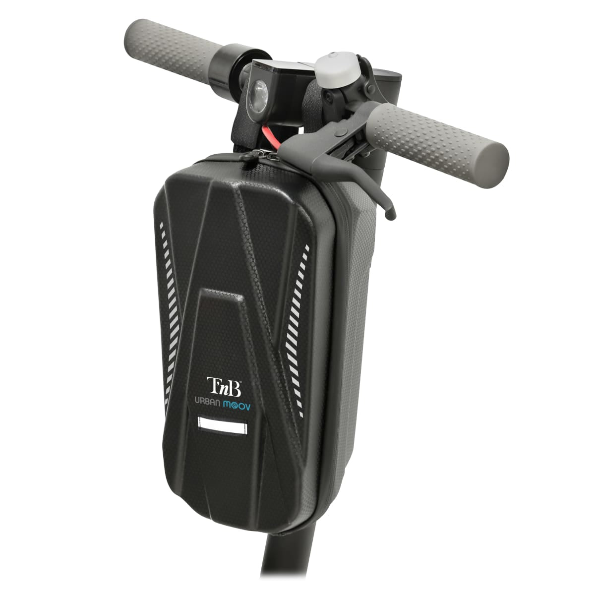 T'nB Lenkertasche – wasserfest, gepolstert – für E-Scooter – 5 l – schwarz – EVA, Polyester, Polyurethan