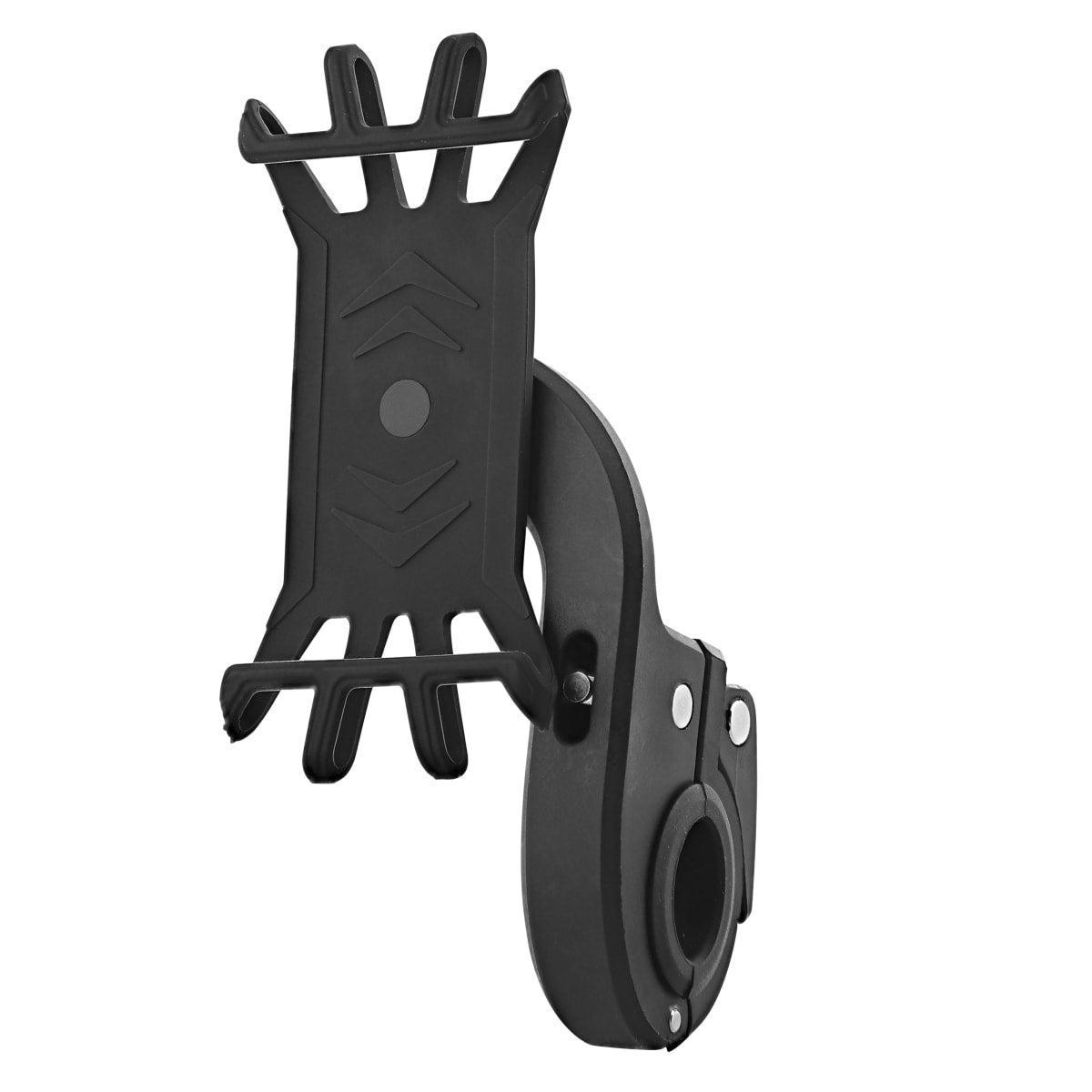 T'nB Fahrradhalterung, Klemmhalterung, 360° drehbar – für Smartphones bis 6,5" – Schwarz, ABS/Silikon