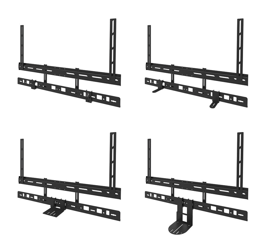 Neomounts AV30-500BL – Videobar-Halterung – für 43–110″ Displays, VESA 200×200–800×800, Schwarz