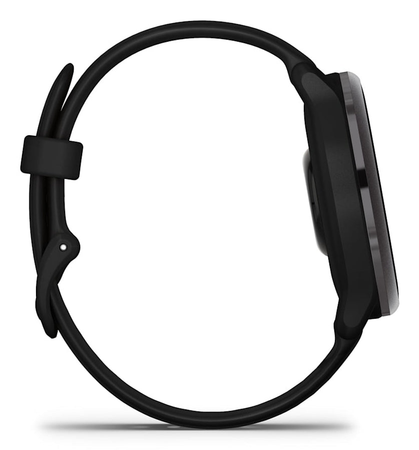 Garmin Vivoactive 6 – GPS-Smartwatch – GPS, ANT+, Farbdisplay, Touchscreen, Schwimmen, Schwarz, Sportarmband