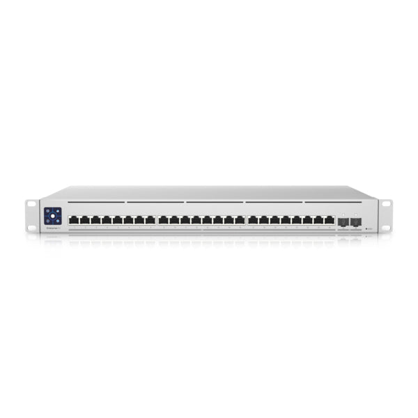 Ubiquiti UniFi Enterprise XG 24 – Managed L3 Switch – 24× 10G, 2× SFP28, 19", 1U