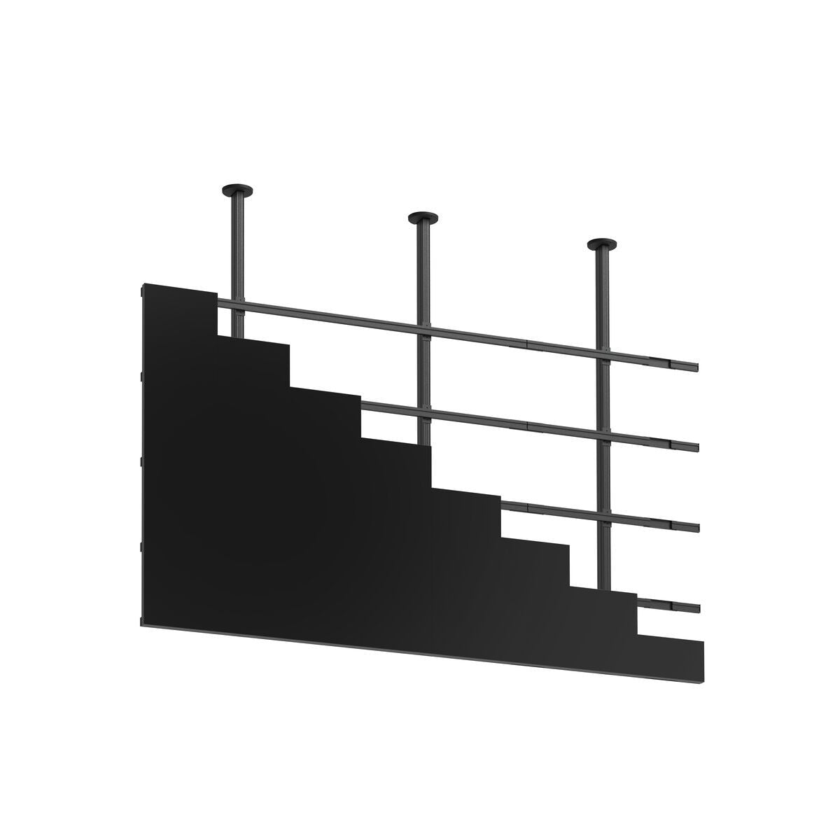 Vogel's CLED 8X8 – Deckenhalterung, fix, für 27", bis 1012,5 kg, schwarz