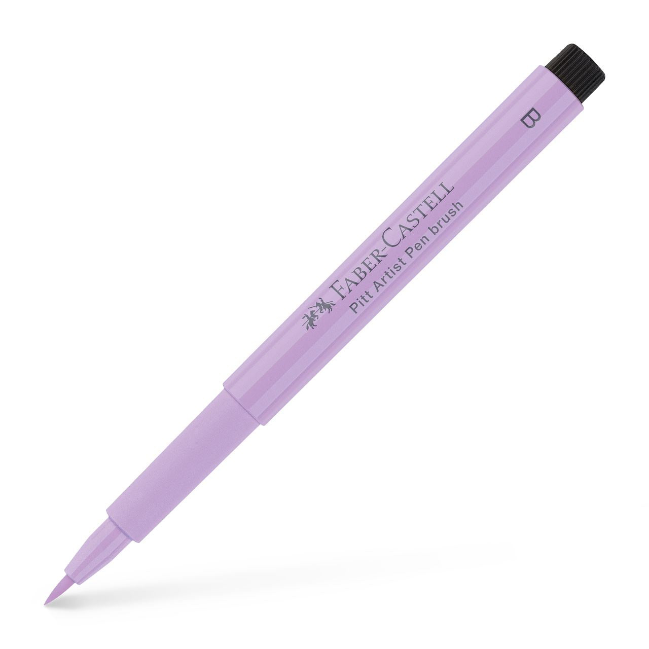 Faber-Castell Pitt Artist Pen Pinselstift – Pinselspitze, 2,5 mm, pigmentiert, wasserfest, Flieder
