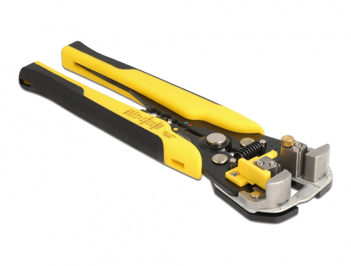 Delock – Crimp- & Abisolierzange für Koaxialkabel (AWG 10–24), 210 mm