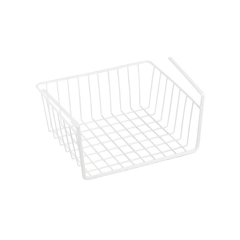 MSV Aufbewahrungskorb – Metall – Weiss – Zum Einhängen – 300 × 140 × 255 mm