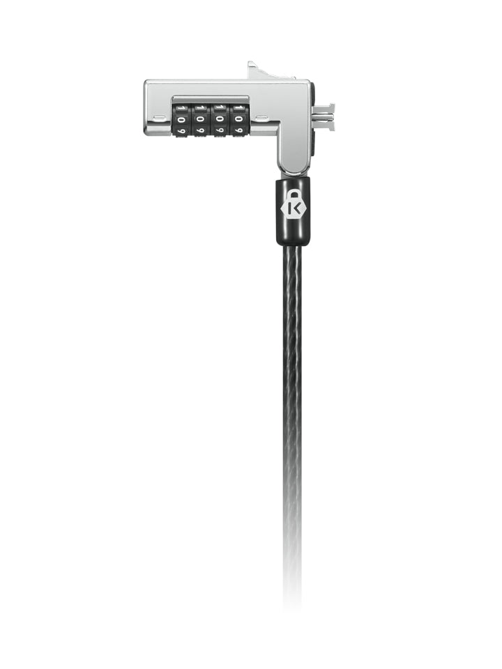 Lenovo Kabelschloss – 1,8 m Kabel – für Laptops – Kensington, Zahlenschloss – Schwarz