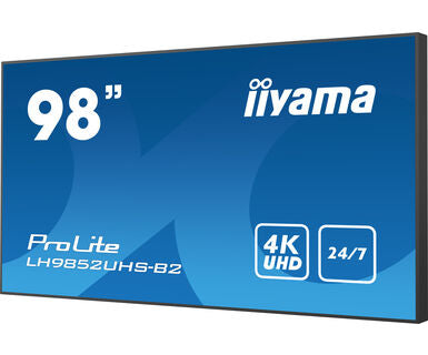 iiyama LH9852UHS-B2 – 98" Public Display LED UHD 4K, 24/7