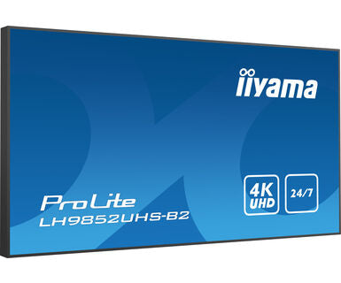 iiyama LH9852UHS-B2 – 98" Public Display LED UHD 4K, 24/7