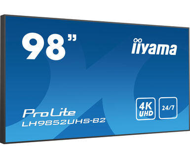 iiyama LH9852UHS-B2 – 98" Public Display LED UHD 4K, 24/7