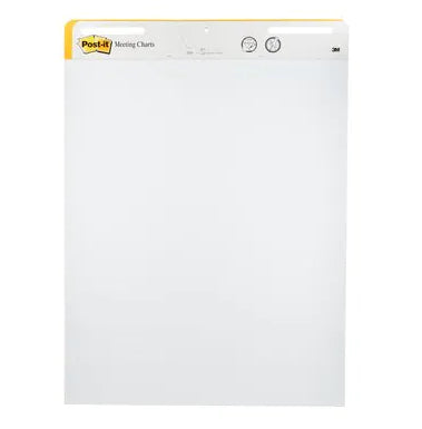 Post-it Super Sticky Haftnotizen – 635×762 mm – weiss, 2×30 Blätter, selbsthaftend