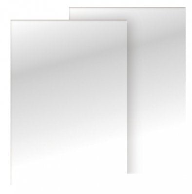 Q-CONNECT Umschlagdeckel – Weiss, Karton – 100 Stk.