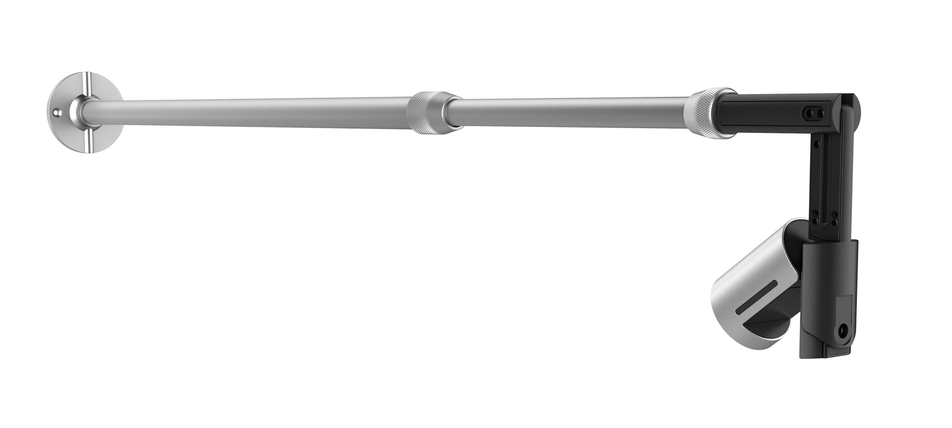 Yealink 330100052 Mount-Kit Kamerahalterung – für UVC30 – Schwarz, Silber