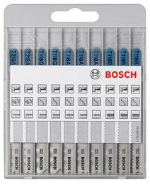 Bosch Professionelles Stichsägeblatt-Set – für Metall – 10 Stk