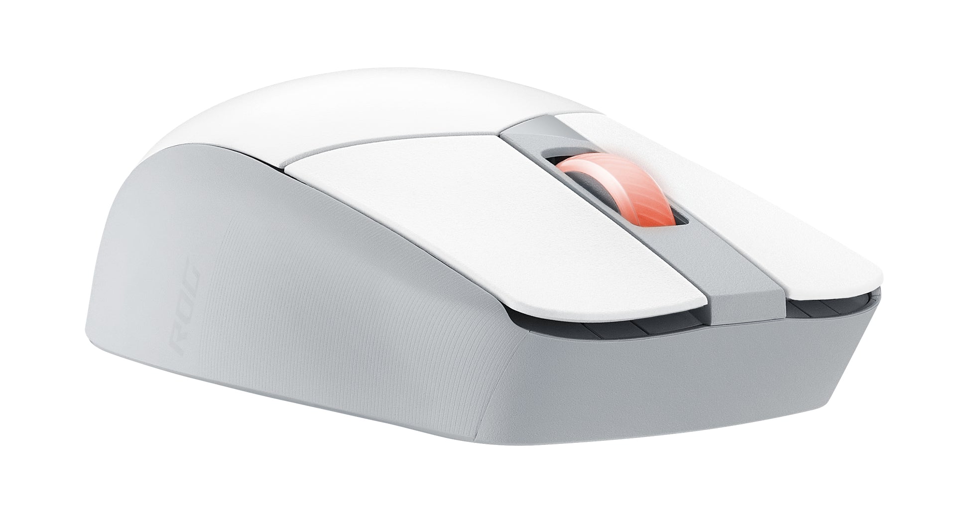 ASUS ROG Strix Impact III Wireless – Gaming-Maus – Kabellos (Bluetooth/2,4 GHz), 36000 DPI, beidhändig, Weiss