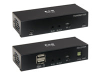 Tripp Lite B127A-1A1-BDBD – KVM-Extender-Set DisplayPort – 4K/60 Hz, USB 1.1, Audio 7.1, bis 70 m über Cat 6