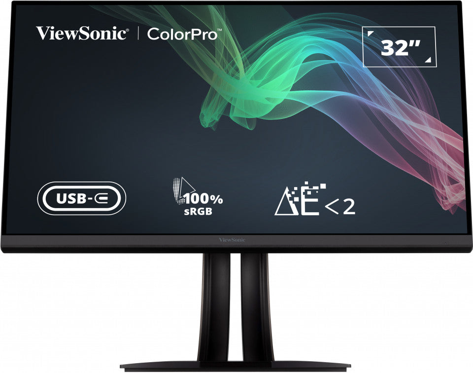Viewsonic VP3256-4K – Monitor, 32" 3840 × 2160 (UHD 4K), IPS, 2× HDMI, HDR10