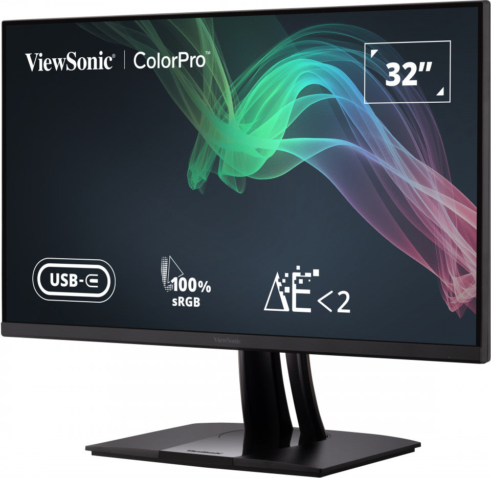 Viewsonic VP3256-4K – Monitor, 32" 3840 × 2160 (UHD 4K), IPS, 2× HDMI, HDR10