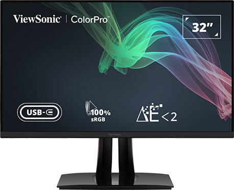 Viewsonic VP3256-4K – Monitor, 32" 3840 × 2160 (UHD 4K), IPS, 2× HDMI, HDR10