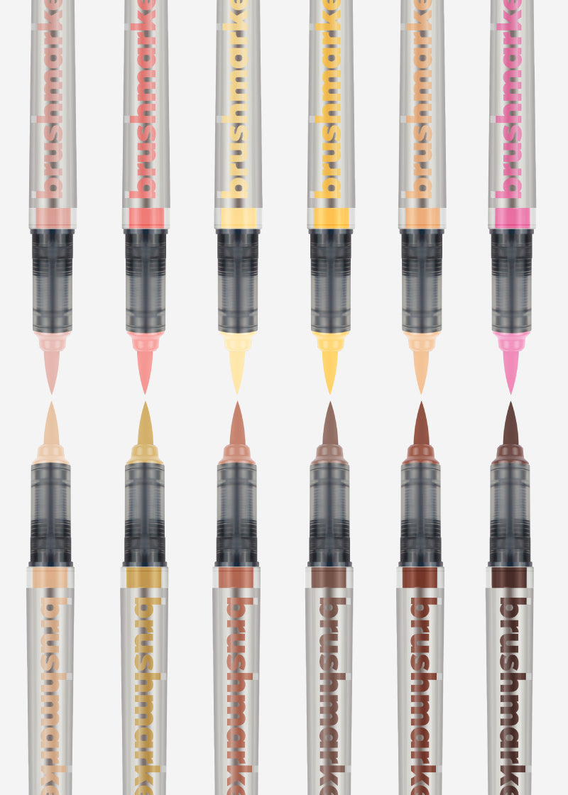 Karin Brushmarker PRO Pinselstift – 12 Farben