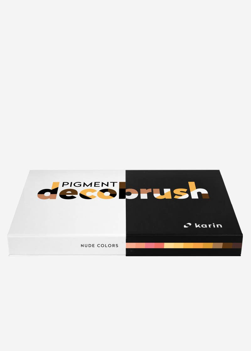 Karin Pigment Deco Brush 29C4 Nude Colors Set – 12 Farben