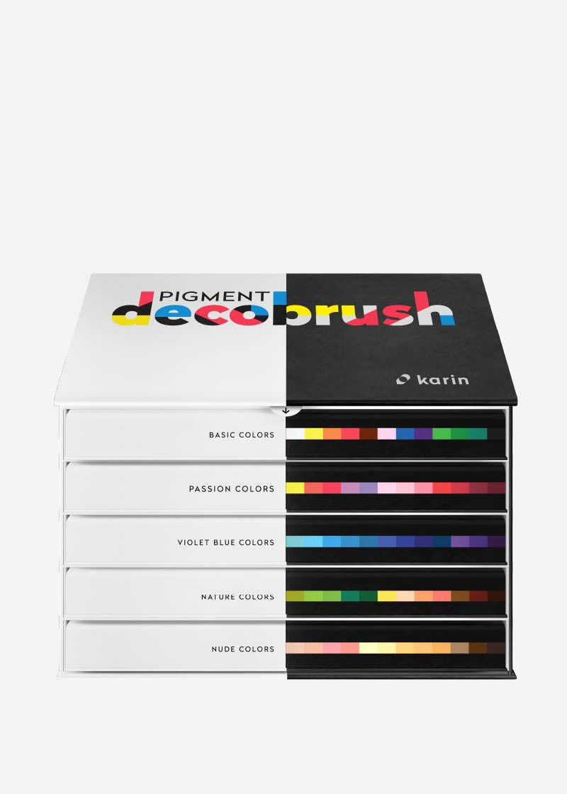 Karin Nachfülltinte für Permanent-Marker – mehrfarbig, 2,4 ml
