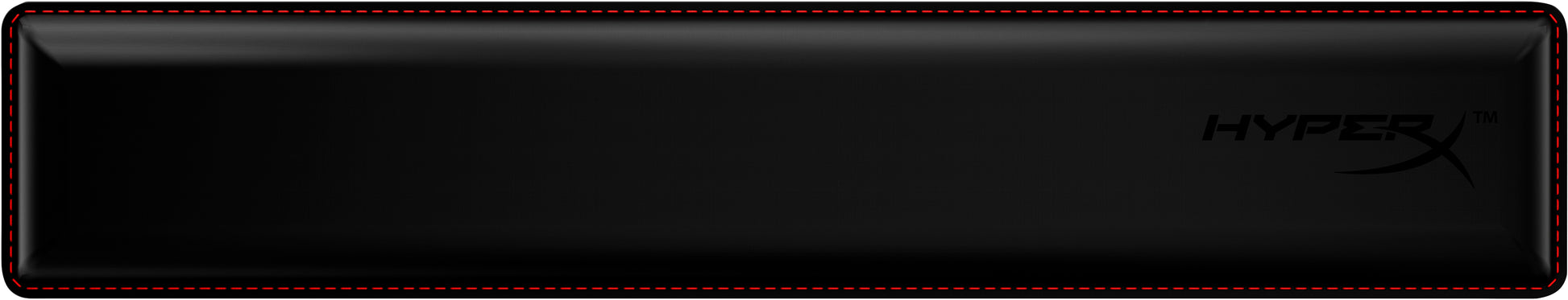 HyperX Handgelenkauflage für Tastatur – Gummi – Schwarz – 457 × 88 mm – rutschfest
