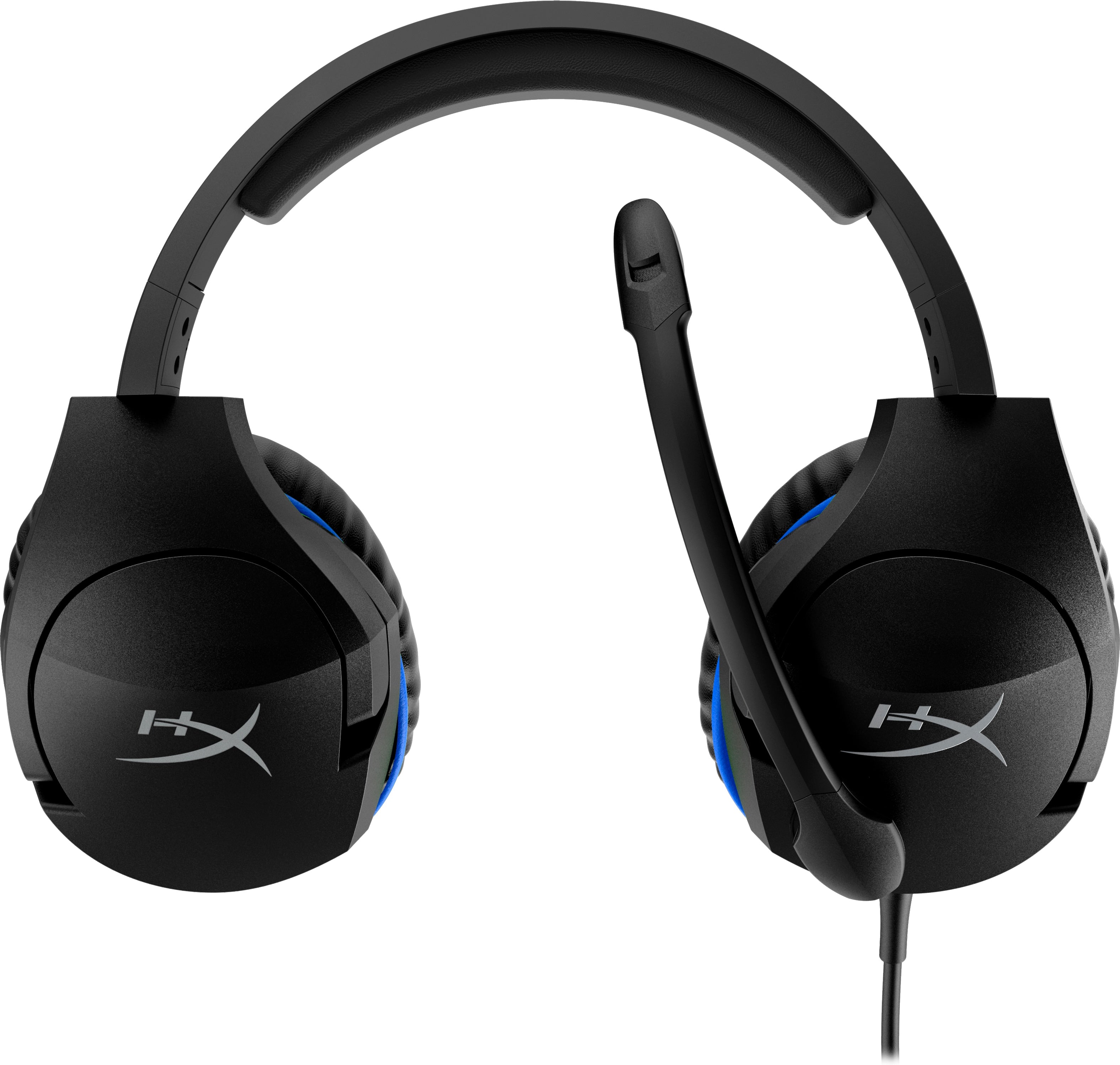 HyperX Cloud Stinger PS5 Gaming-Headset – Over-Ear, Stereo, Kabelgebunden, 3,5 mm Klinke, für PS5, PS4, Schwarz/Blau