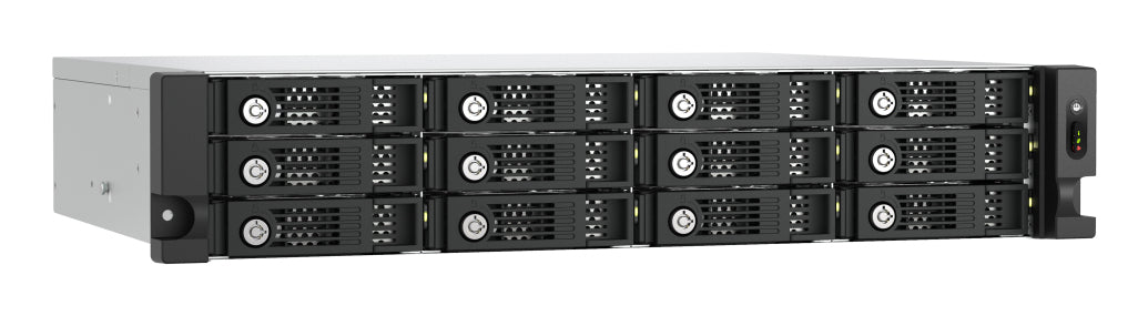QNAP TL-R1200PES-RP – 12-Bay Rack 2U – für 2,5"/3,5" HDD/SSD, SATA