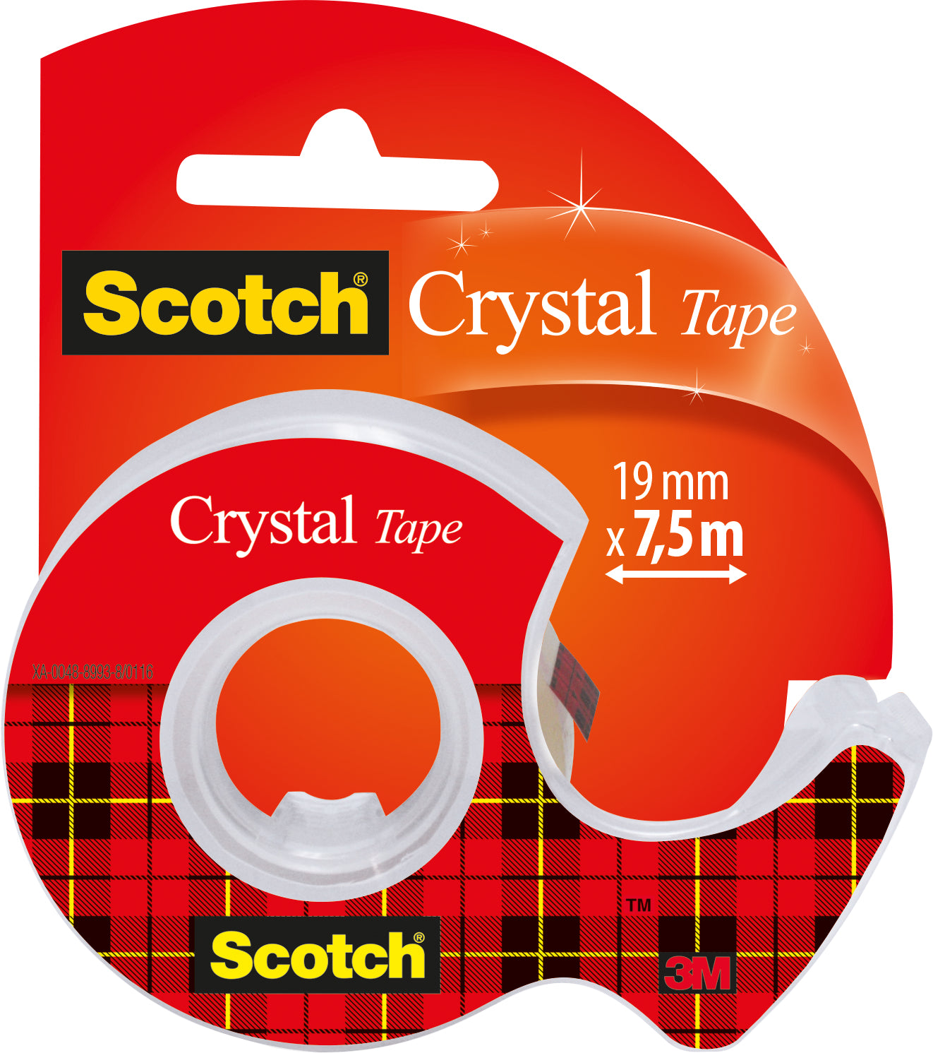 Scotch Handabroller – für Rollenbreite bis 19 mm, für Bandlänge bis 7,5 m, für Kern 1"