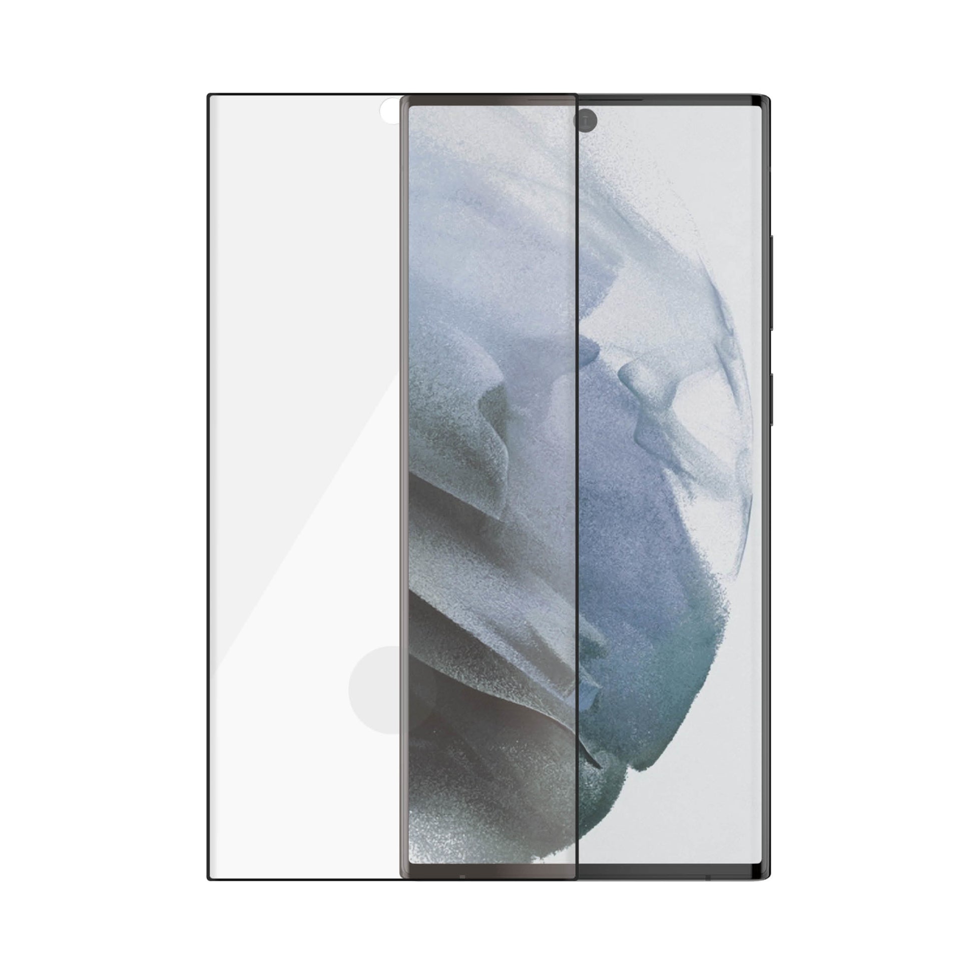 PanzerGlass Displayschutzglas – für Samsung Galaxy S22 Ultra, Hartglas, Transparent – 1er-Pack