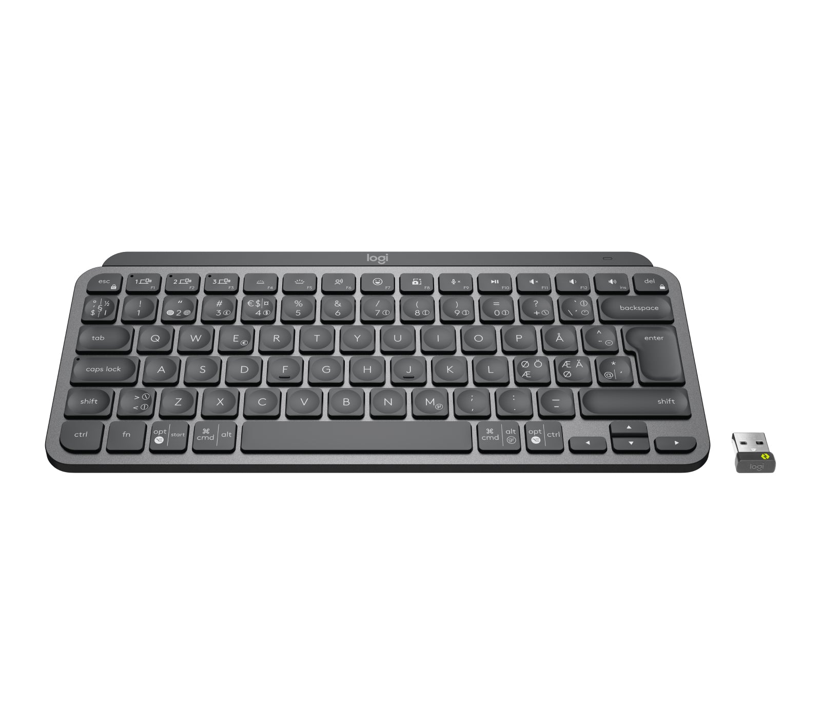 Logitech MX Keys Mini für Business – Tastatur, Graphit