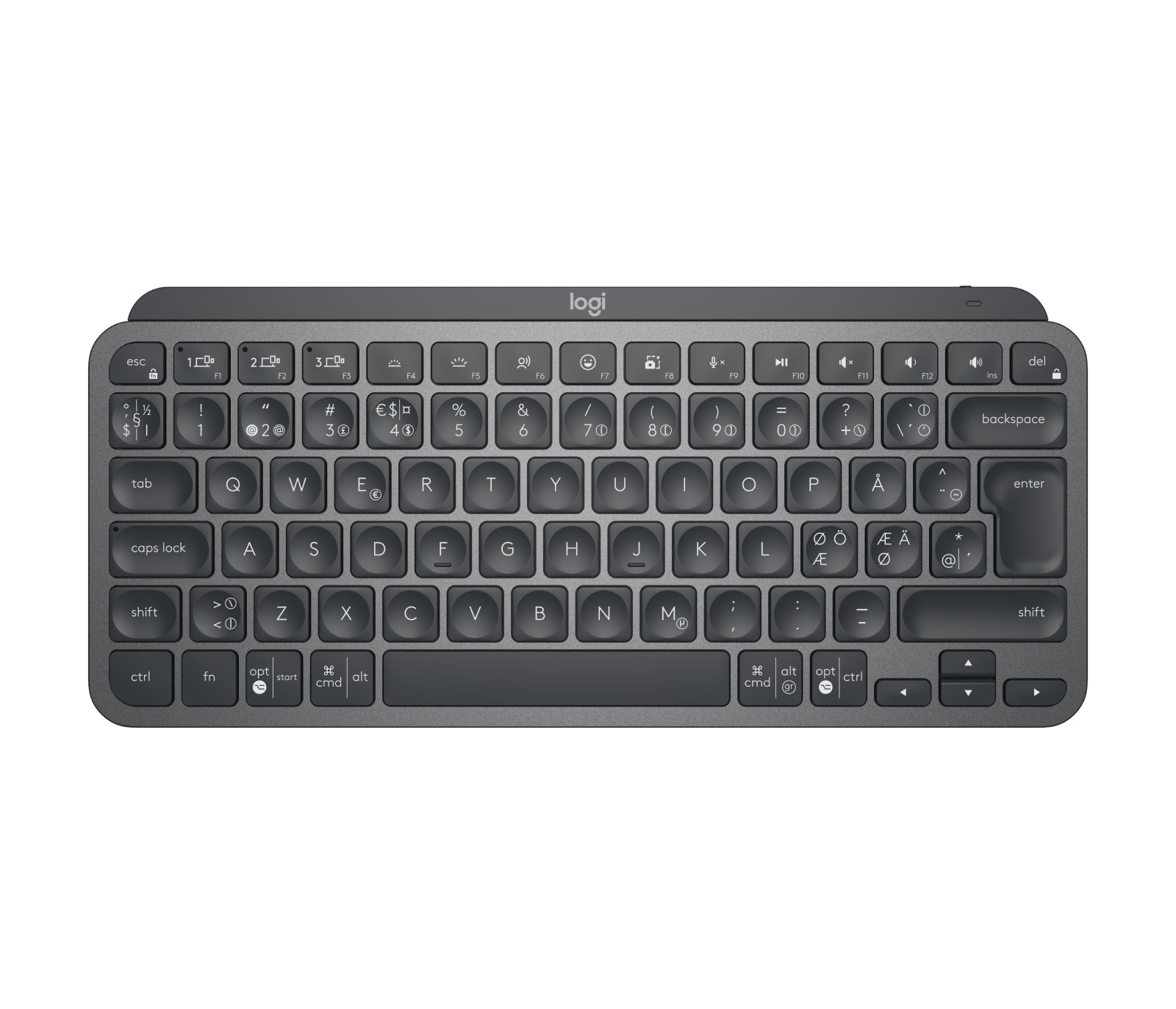 Logitech MX Keys Mini für Business – Tastatur, Graphit