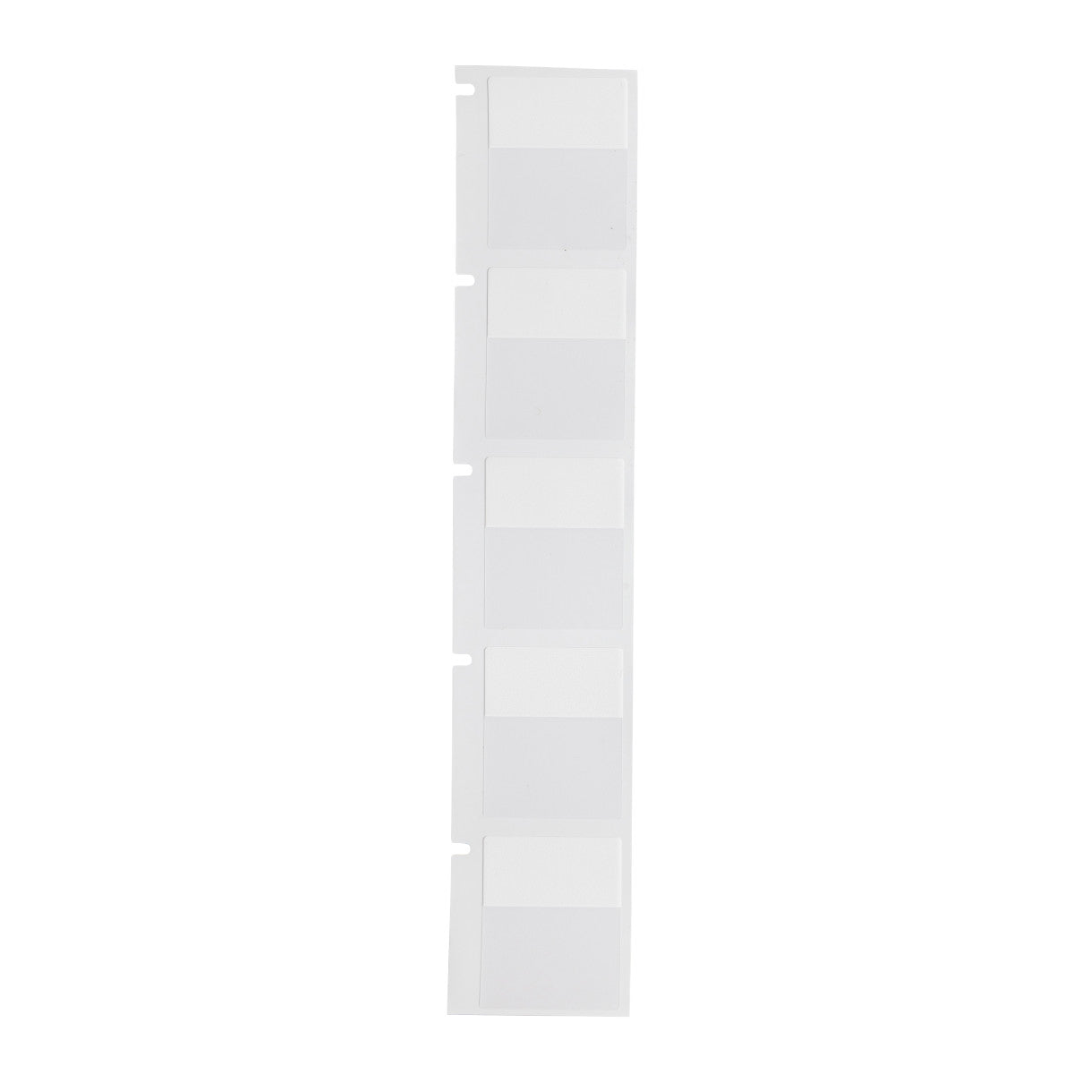 Brady A62-3-417 – Etiketten (Rolle) – Vinyl, matt, transparent/weiss – Thermotransfer – selbstlaminierend
