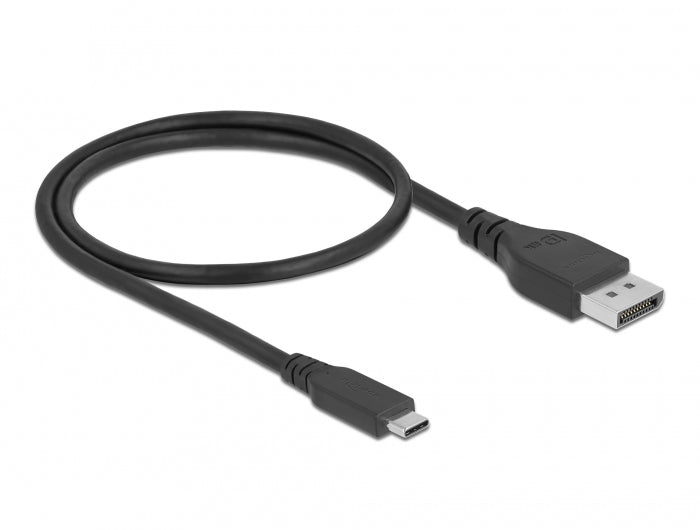 DeLOCK USB-C auf DisplayPort Kabel DP 1.4 8K 60 Hz – 0,5 m – HDR