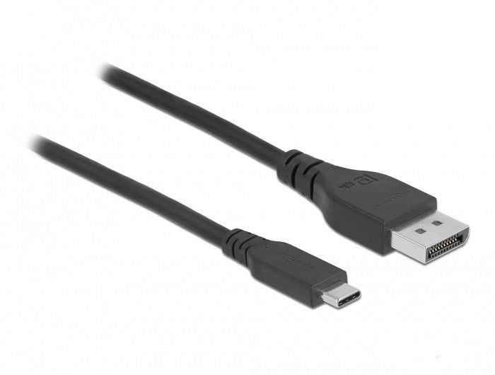 DeLOCK USB-C auf DisplayPort Kabel DP 1.4 8K 60 Hz – 0,5 m – HDR