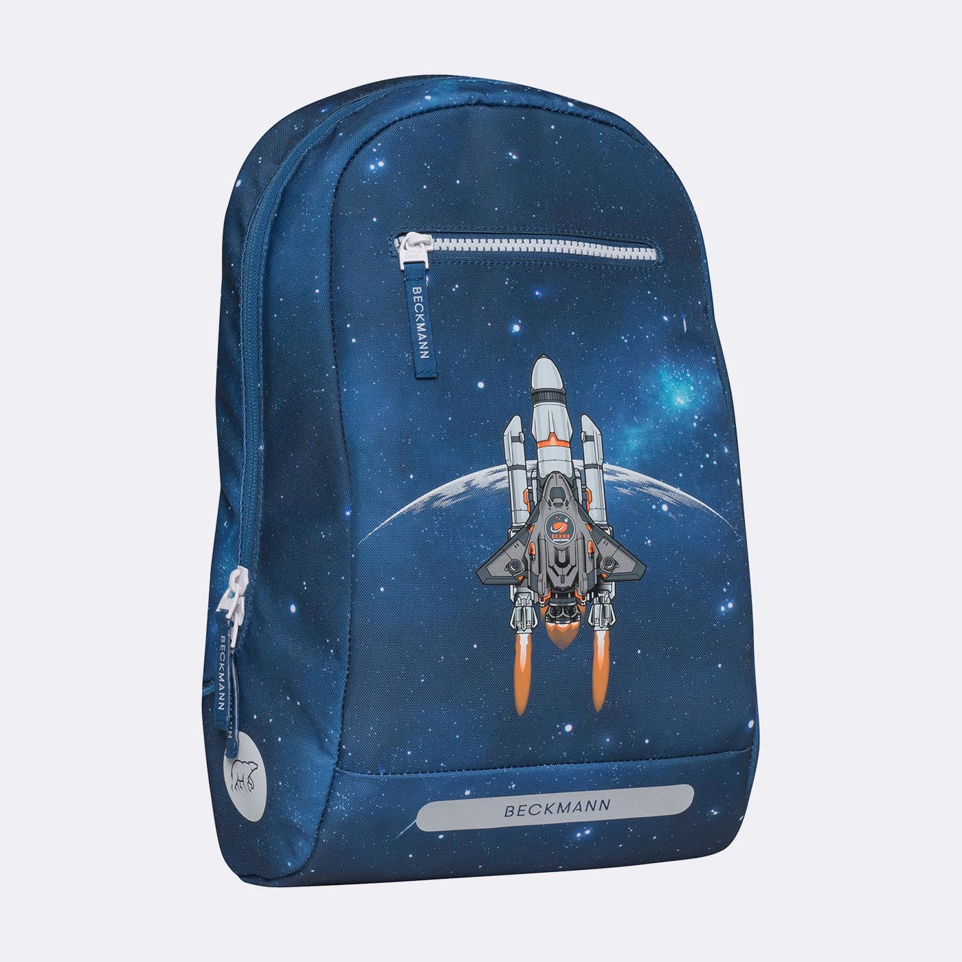 Beckmann Classic – Sportrucksack – 12 l, mehrfarbig, Space Mission, reflektierend