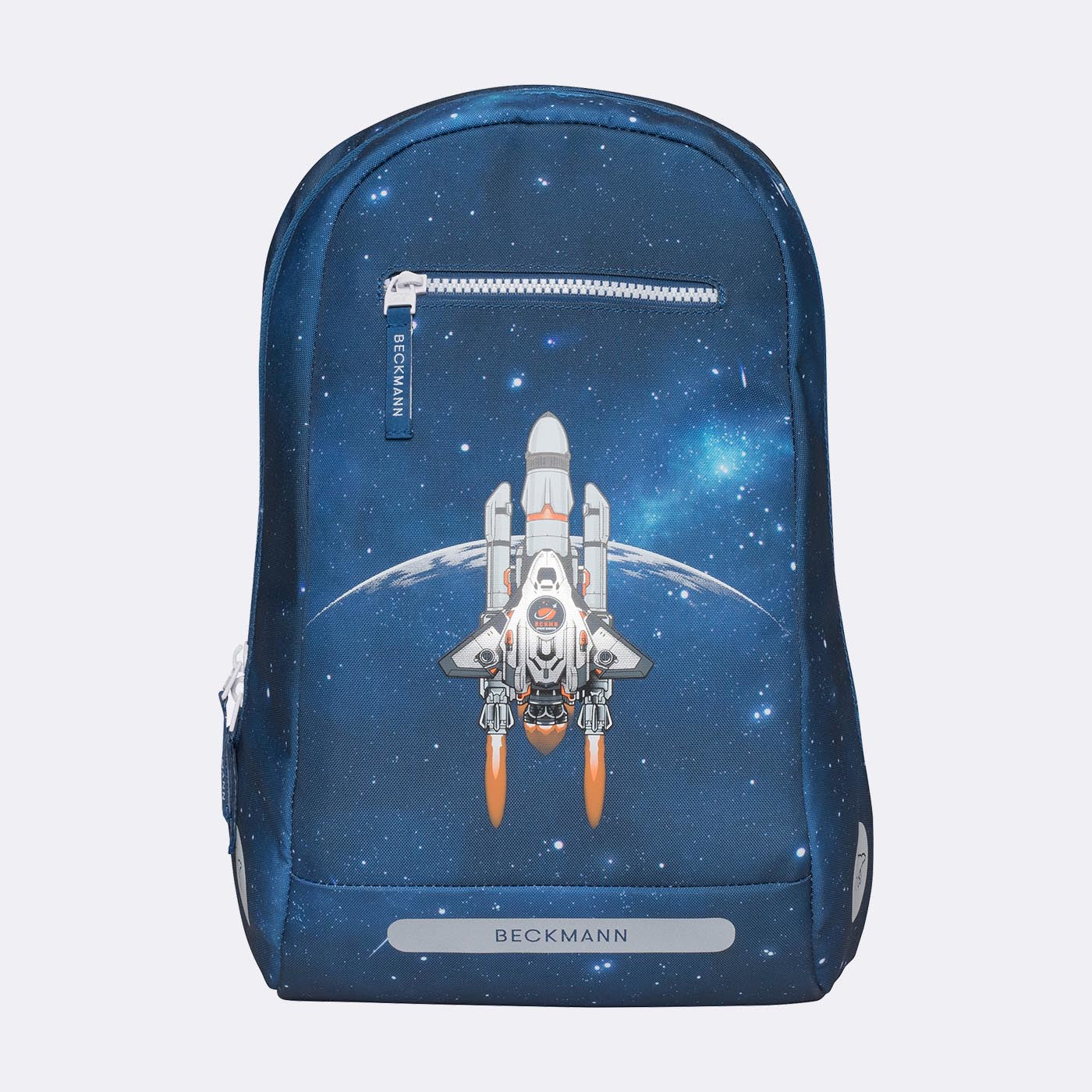 Beckmann Classic – Sportrucksack – 12 l, mehrfarbig, Space Mission, reflektierend