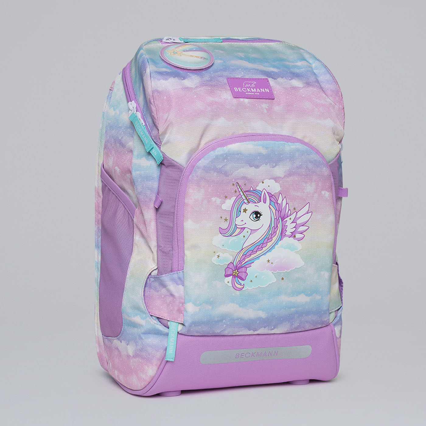 Beckmann Schulrucksack Active Air Flx – Unicorn – Recycelte Materialien