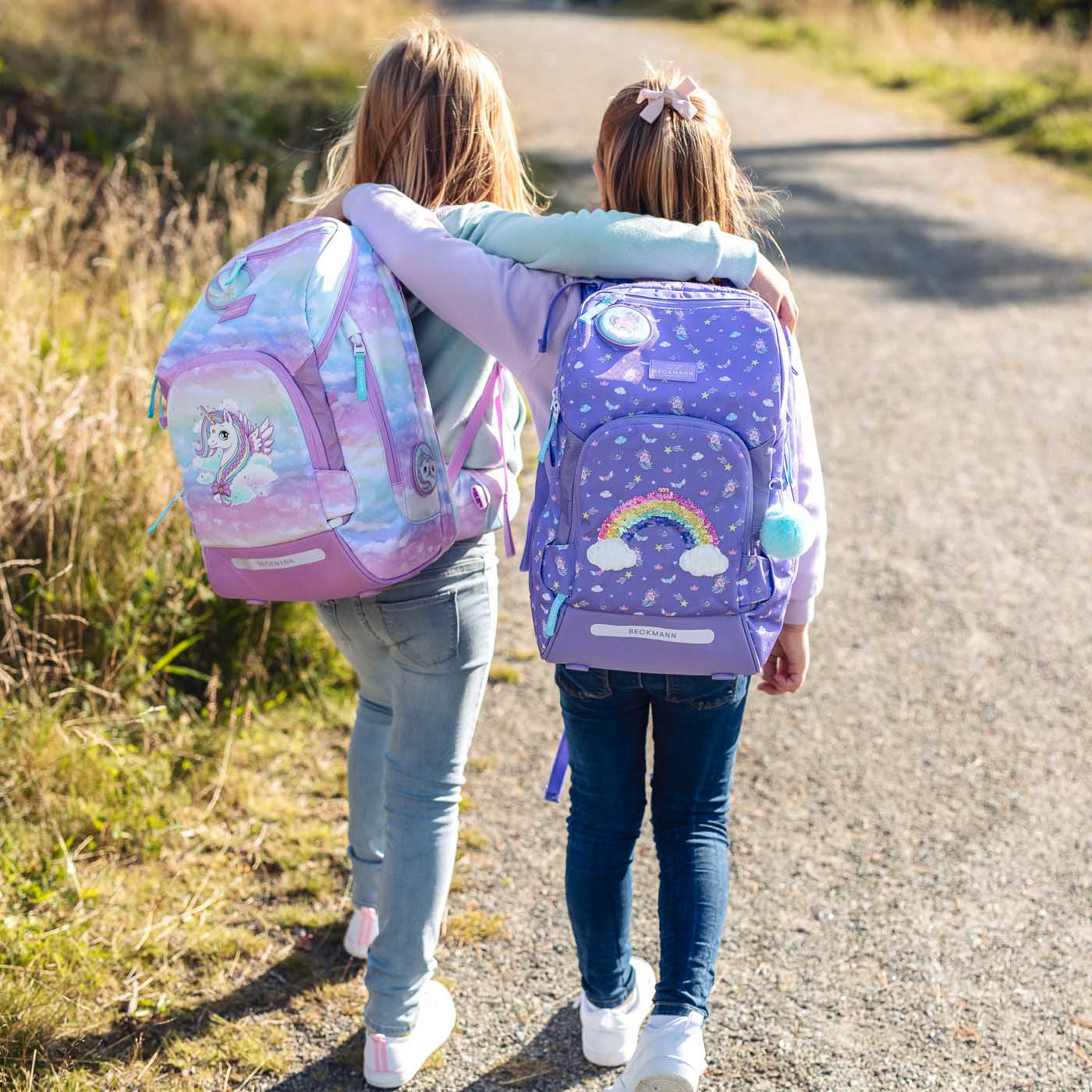 Beckmann Schulrucksack Active Air Flx – Unicorn – Recycelte Materialien