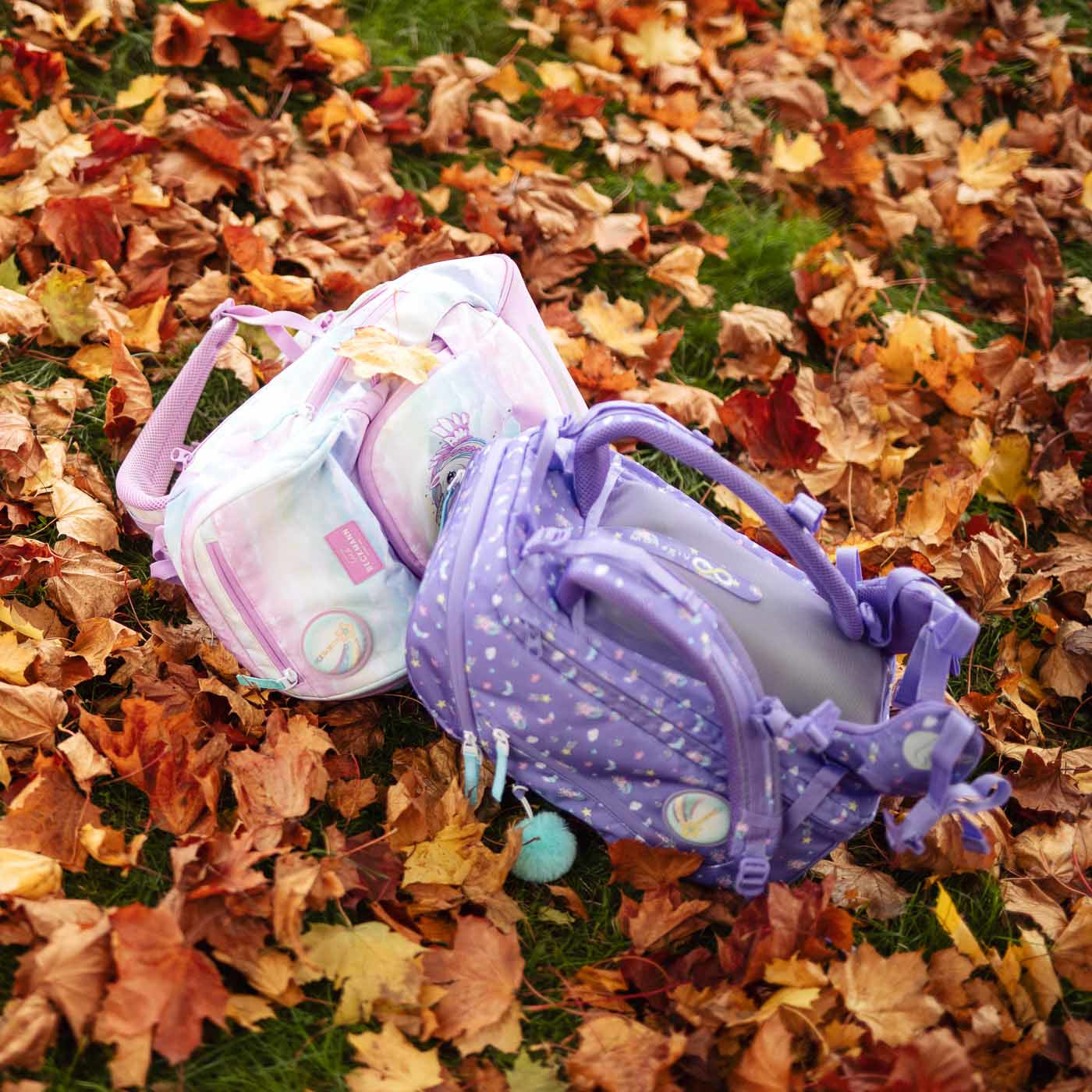 Beckmann Schulrucksack Active Air Flx – Unicorn – Recycelte Materialien
