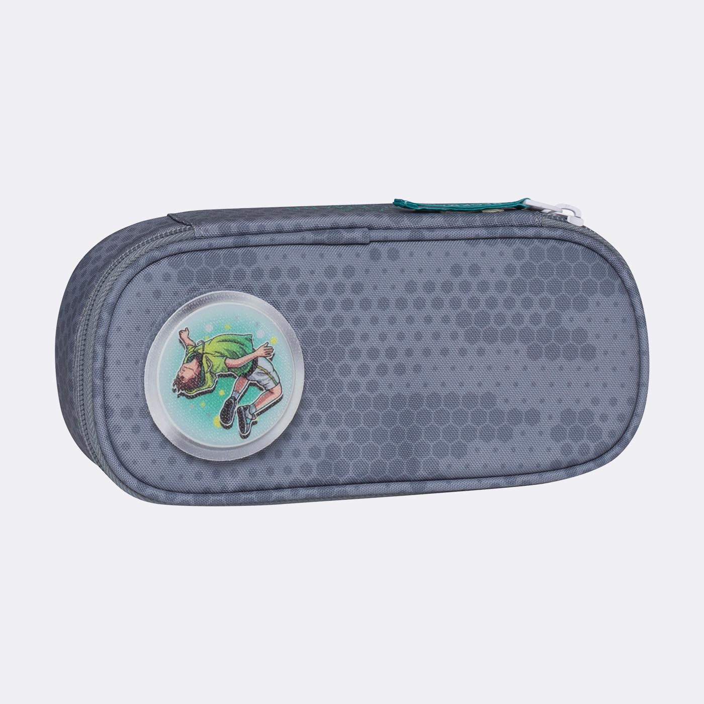 Beckmann Klassisches Schlamperetui, leer, 1-teilig – Game On – Kunststoff – 22 × 5 × 10 cm
