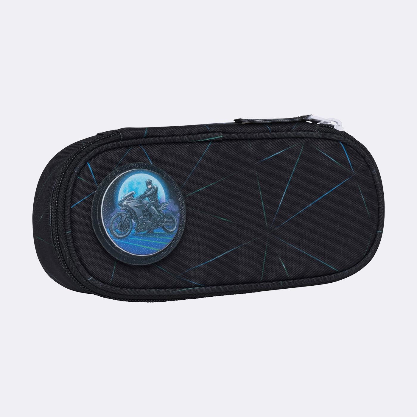 Beckmann Classic Etui, leer – Night Rider – Kunststoff – 22,0 × 5,0 × 10,0 cm