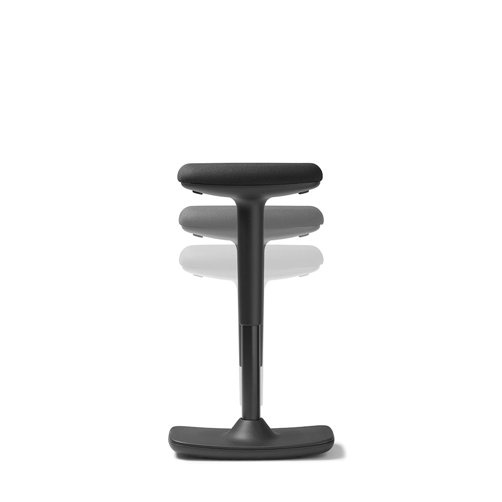 Trendoffice Hocker To-Swift 9299 KGS – Sitzhöhe 50–75 cm, schwarz