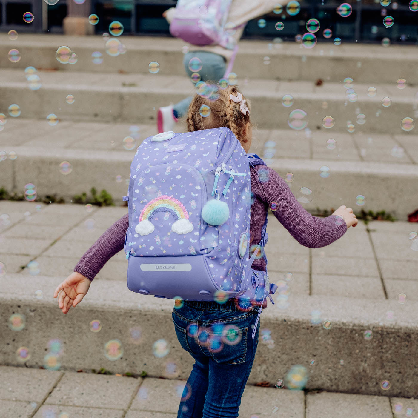 Beckmann Schulrucksack Active Air Flx – Dream – 26,0 × 39,0 × 22,0 cm – Recycelte Materialien
