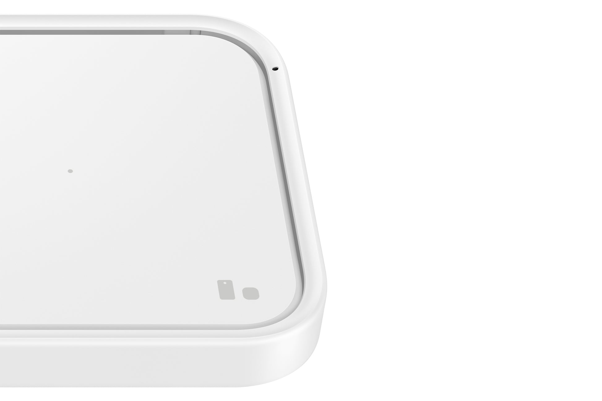 Samsung EP-P2400 Kabelloses Ladegerät – Qi – für Qi-kompatible Smartphones, Galaxy Buds – Weiss