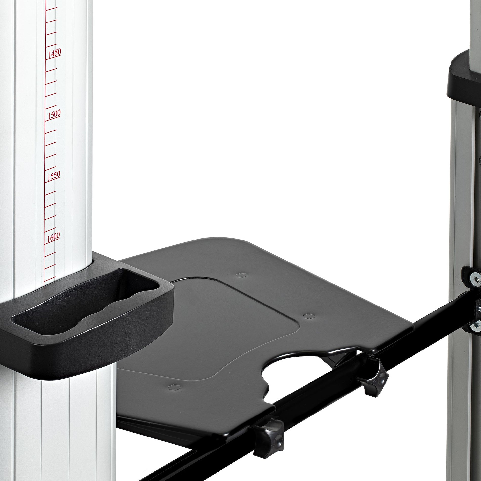 StarTech.com TV-Wagen – 37–60" – VESA 200×200–600×400 – bis 100 kg, Höhenverstellbar – Schwarz/Silber
