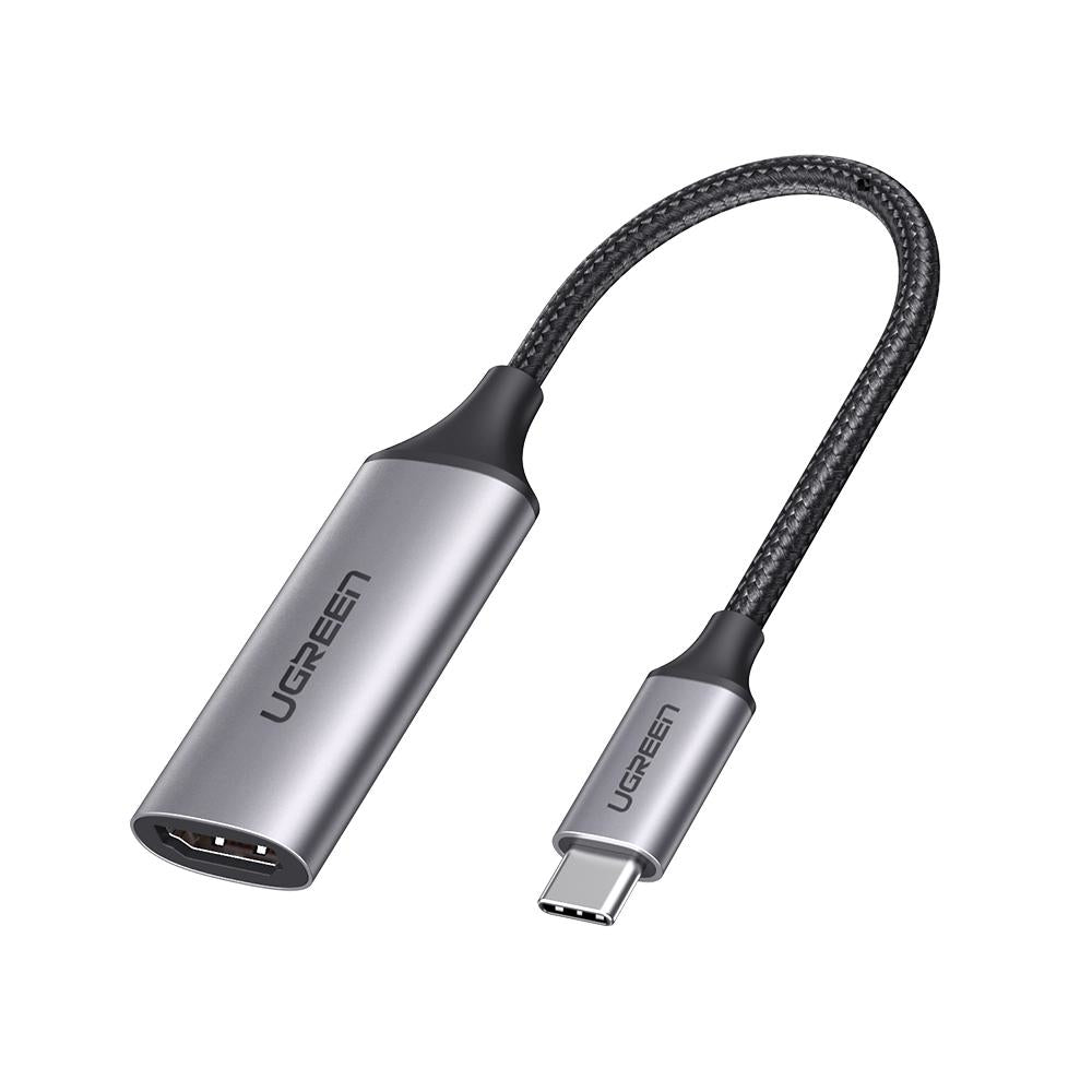 Ugreen USB-C auf HDMI Adapter HDMI 2.0 4K 60 Hz – geflochten – für USB-C-Geräte mit DP Alt Mode