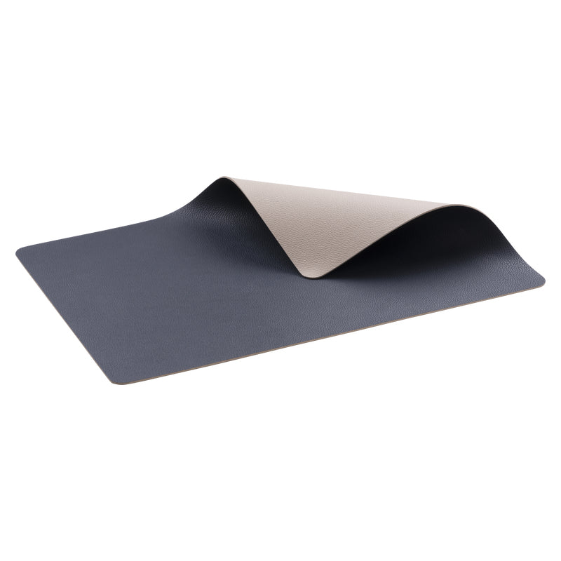 BITZ Tischset – 33×46 cm, 4er-Set, PVC, Sand/Blau