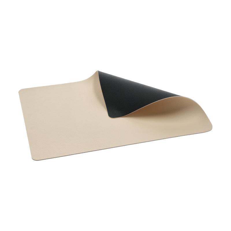 BITZ Tischset – PVC, Schwarz, 46 × 33 cm – 4er-Set