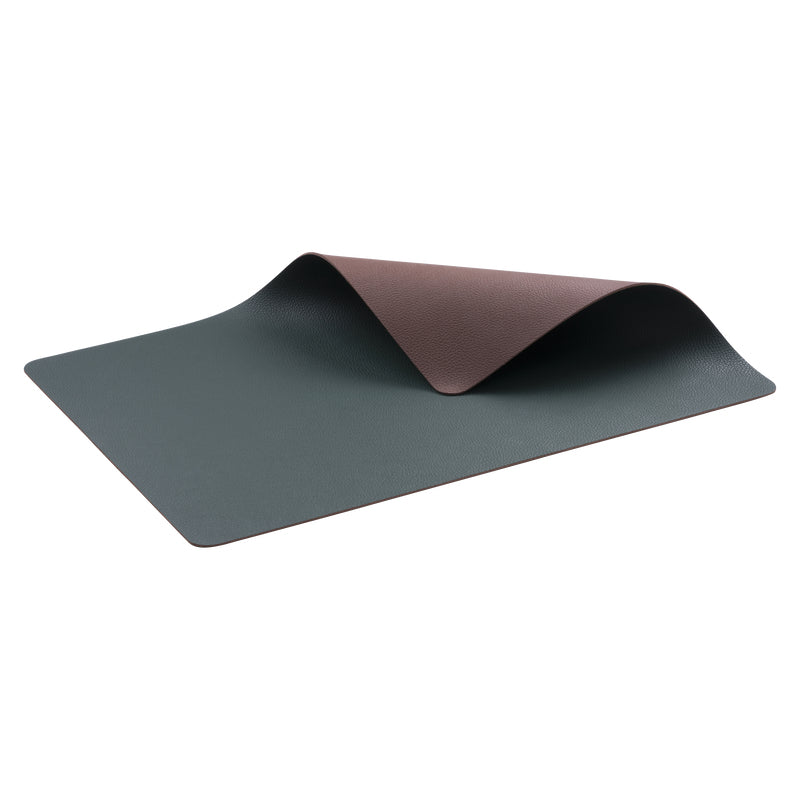 BITZ Tischset – PVC, Braun, 46 × 33 cm – 4er-Set